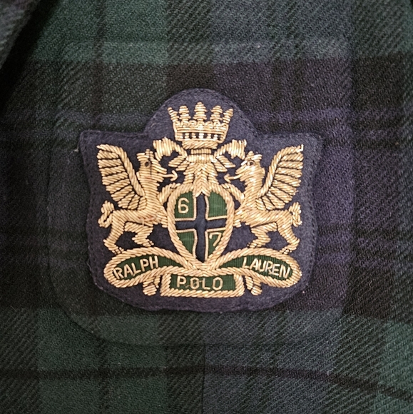 Polo Ralph Lauren plaid blazer size 6 - Picture 3 of 7